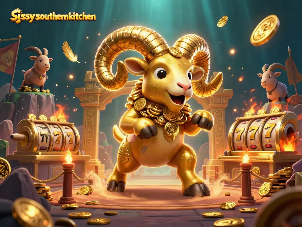 Engage with exhilarating gameplay at sissyssouthernkitchen featuring golden ram and dynamic casino elements.